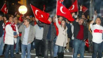 İstanbul'da terör protestosu