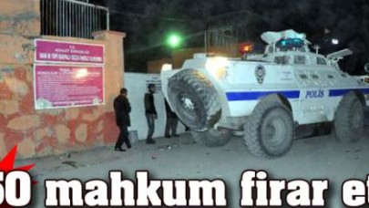 Van'da cezaevinden 150 mahkum firar etti