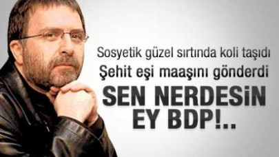 Ahmet Hakan'dan BDP'ye deprem tepkisi