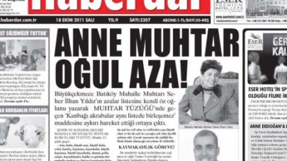 HABERDAR YAZDI AZA İSTİFA ETTİ!