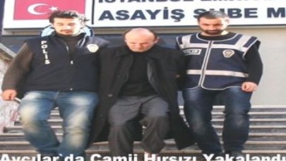 Avcılar’da Camii Hırsızı Yakalandı