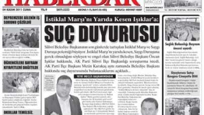 Işıklar’a SUÇ DUYURUSU