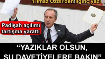 TBMM'de padişah açılımı tartışması