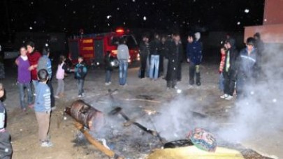 Yine çadır yangını! 1 çocuk öldü