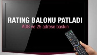 Rating operasyonu: 25 adrese baskın