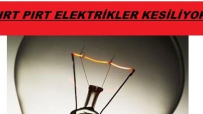 BÜYÜKÇEKMECE’DE ZIRT PIRT ELEKTRİKLER KESİLİYOR!