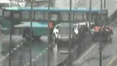 K.Çekmece'de otobüs dehşeti!