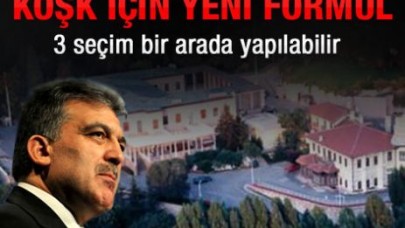 Ak Parti'den Köşk için yeni formül