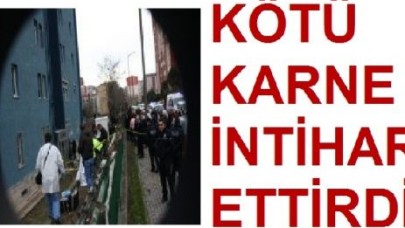 Beylikdüzü'nde Karne İntiharı