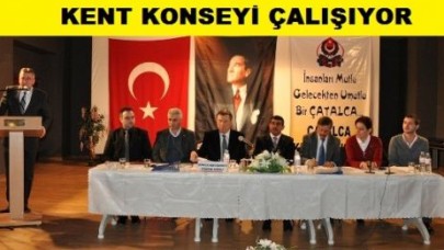 Çatalca Kent Konseyi toplandı