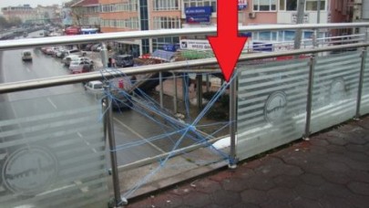 CAM KIRILDI İP BAĞLANDI!