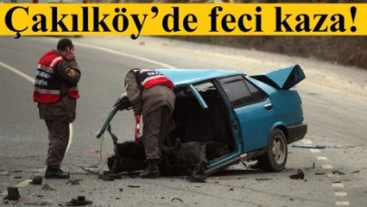 OTOMOBİLDEKİLERİ ALLAH KORUDU...