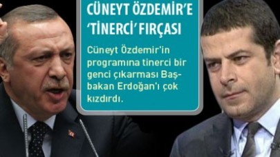 Cüneyt Özdemir'e 'Tinerci' Fırçası