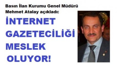İnternet haberciliği meslek oluyor!