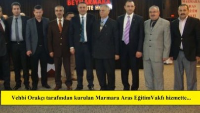 MARMARA ARAS EĞİTİM VAKFI TOPLANDI