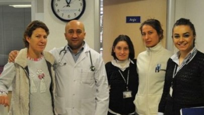 SARIBIYIK TEŞEKKÜR ETTİ...