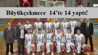Büyükçekmece Basketbol 14’te !-14 yaptı!