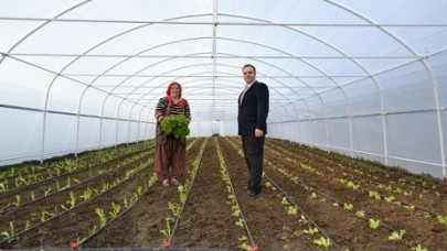 Çatalca Kaymakamlığı’ndan sera desteği