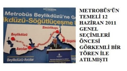 METROBÜS BAHARA KALDI!