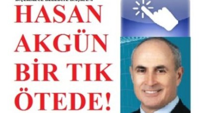 AKGÜN BİR TIK ÖTEDE!
