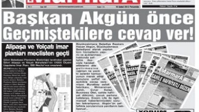 HABER  MARMARA GAZETESİ’NDEN ‘HABERDAR’A DESTEK