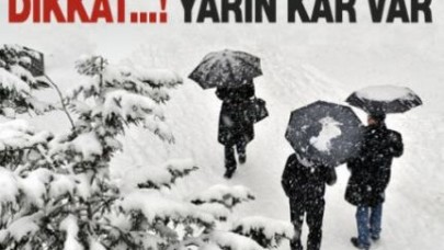 KAR YİNE GERİ GELİYOR...