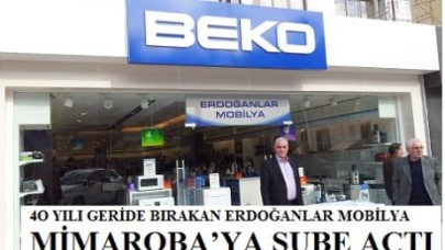 MİMAROBA’YA ŞUBE AÇTI