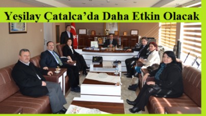 Yeşilay Çatalca’da Daha Etkin Olacak