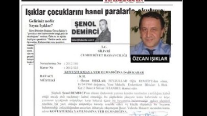 IŞIKLAR’IN ŞİKAYETİNE RET KARARI