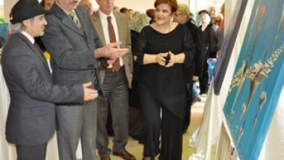 Alamara Sanat Atölyesinden yağlı boya sergisi…