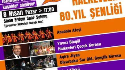 Halkevleri 80. yılını kutluyor...