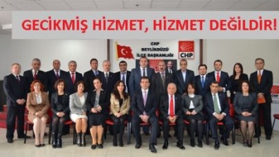 GECİKMİŞ HİZMET, HİZMET DEĞİLDİR