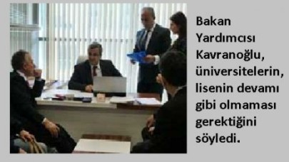 “Lisenin devamı olmamalı“