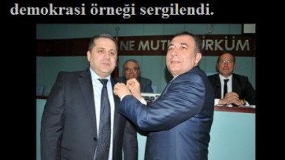 CHP’linin rozetini AK Pari’tili taktı!