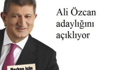 Ali Özcan adaylığını açıklıyor