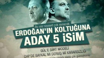 Köşk seçimiyle ilgili 2012 senaryoları