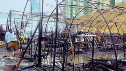 Çadır yangınında soruşturma tamamlandı