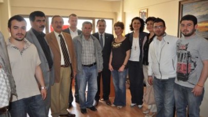 SİLİVRİ CHP’DEN HABERDAR’A ZİYARET