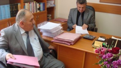 Babacan icra müdürü emekli oldu