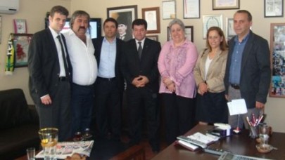 MHP B.Çekmece’den HABERDAR’a ziyaret