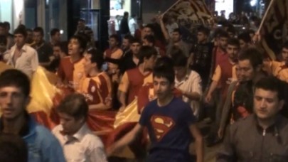 Galatasaray kupayı aldı,Silivri coştu