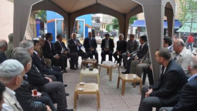 Kıyıklık muhtarlarla buluştu