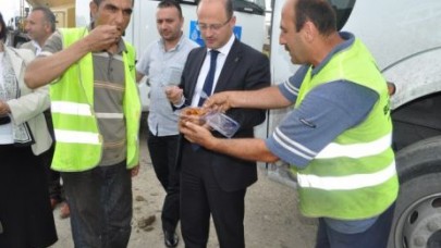 Babayiğit’ten tatlı ikramı!