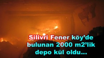 SAMAN DEPOSU KÜL OLDU