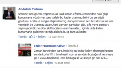 SENİN DE KINANI YAKACAĞIZ ÖZCAN EFENDİ!