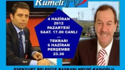 KADIOĞLU RUMELİ TV’DE