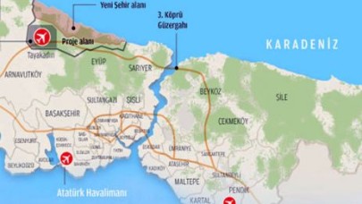 İstanbul’un 3. havalimanı ayrıntıları belli oldu