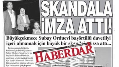 ORDUEVİ GÖREVLİLERİ SKANDALA İMZA ATTI!