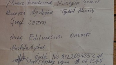 İhraç edin bunları