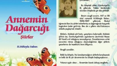 “Annemin Dağarcığı” şiir kitabı çıktı…